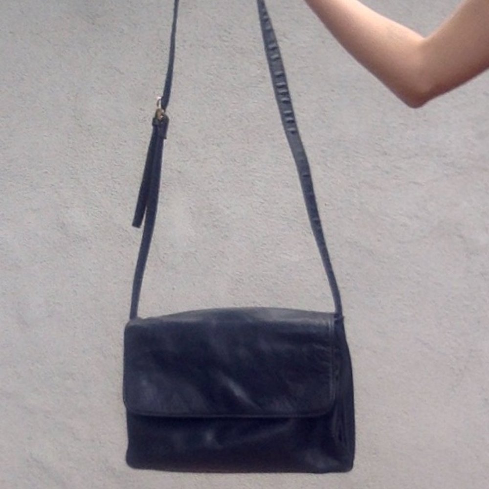Vintage 90's Authentic Leather Purse - Picture 6 of 8